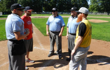 All Star Home Plate meeting with Patrick, Dusty, Dion, Kenny and Mike